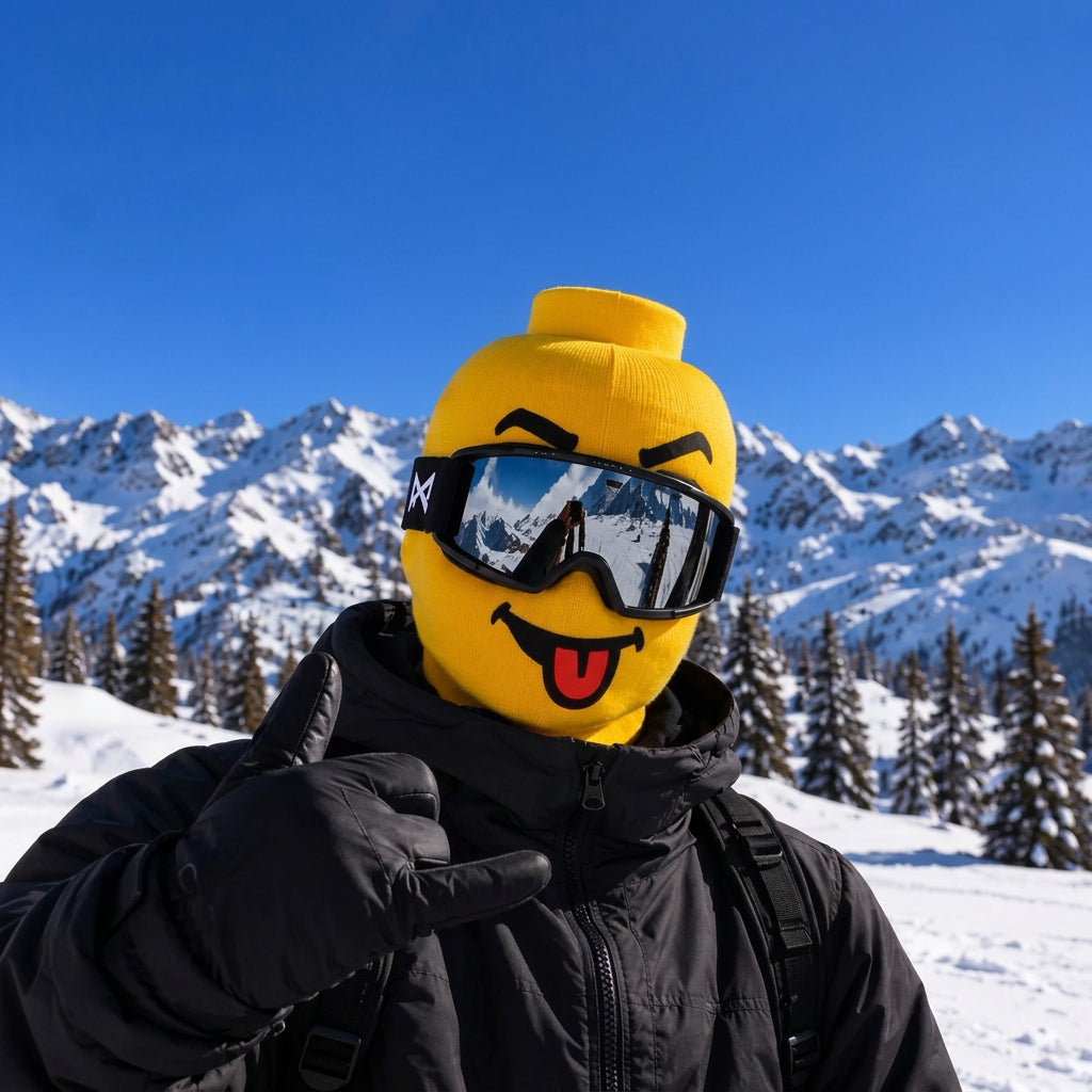 Brick Man Ski Mask