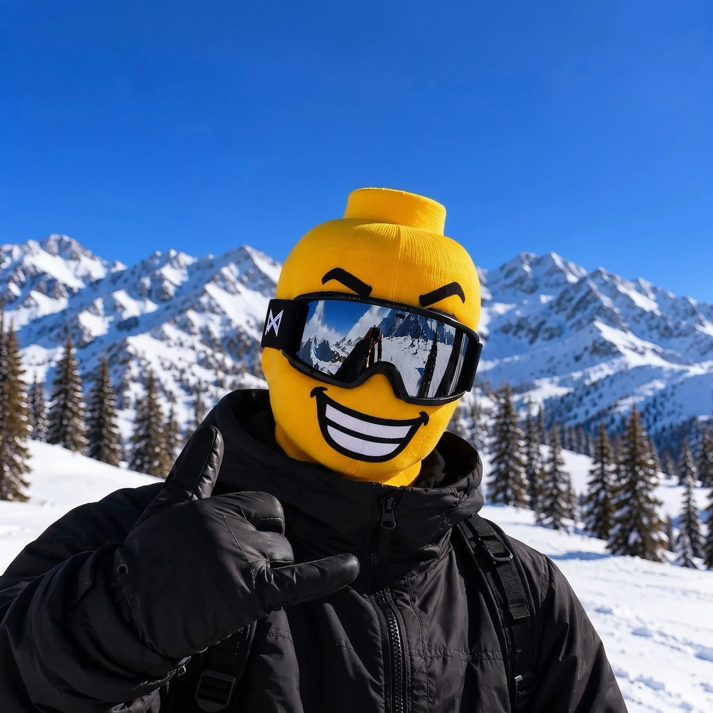 Brick Man Ski Mask